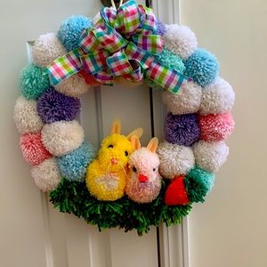 Easter Bunny Door wreath